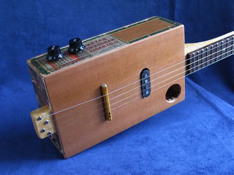 about to make my first electric cigar box guitar|cigar box guitar instructions.